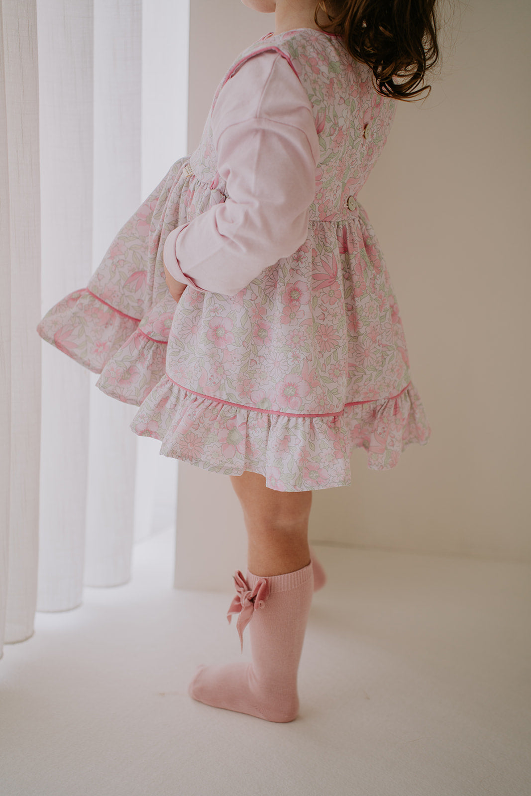 Vestido 3 em 1 - Floral Rosa