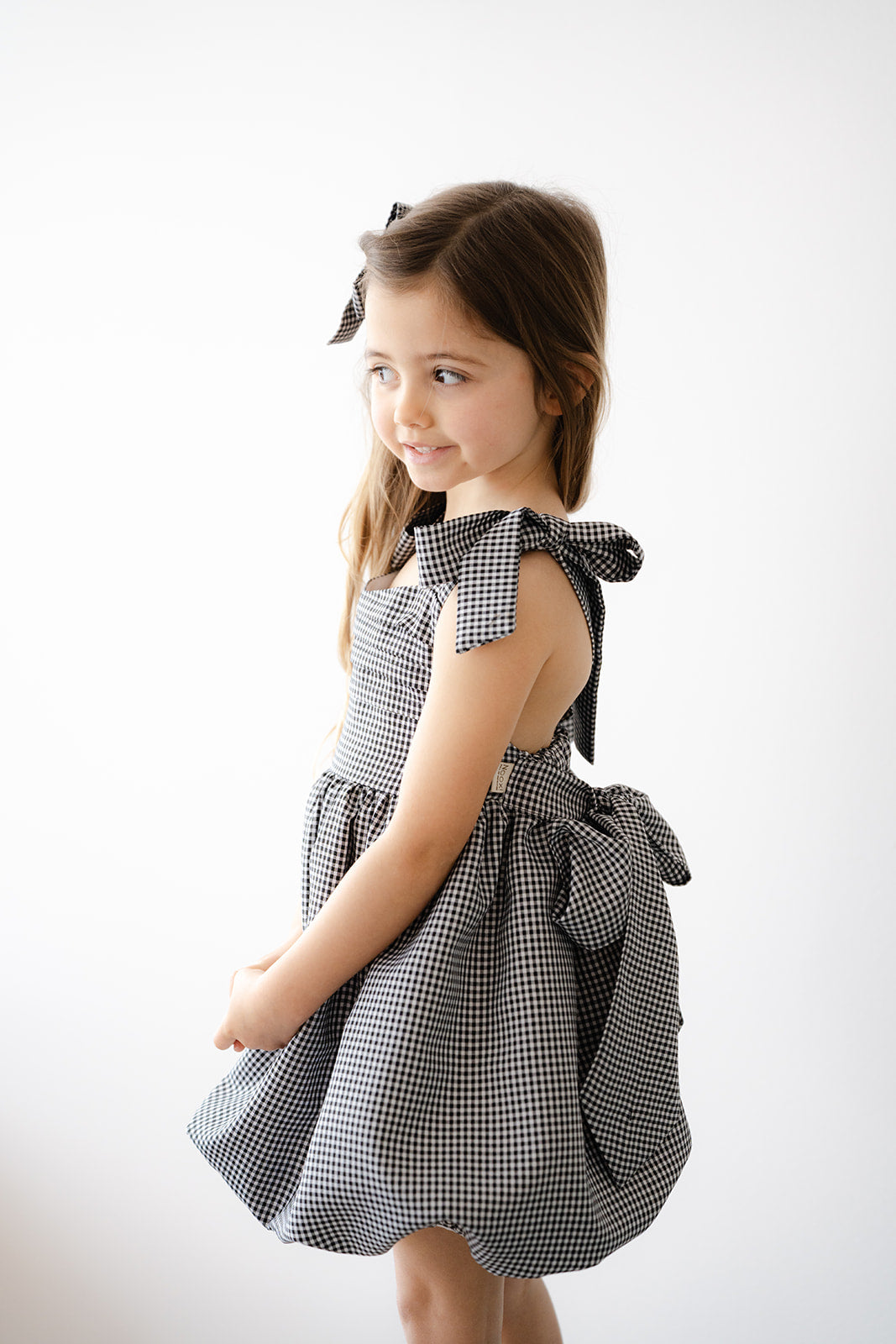 Vestido Vichy Laços