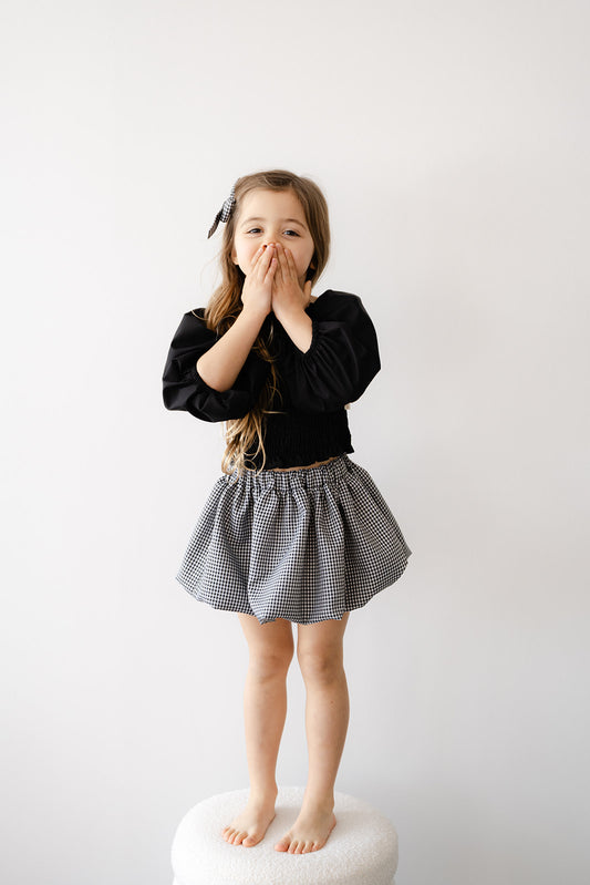 Conjunto Saia Balão + Top
