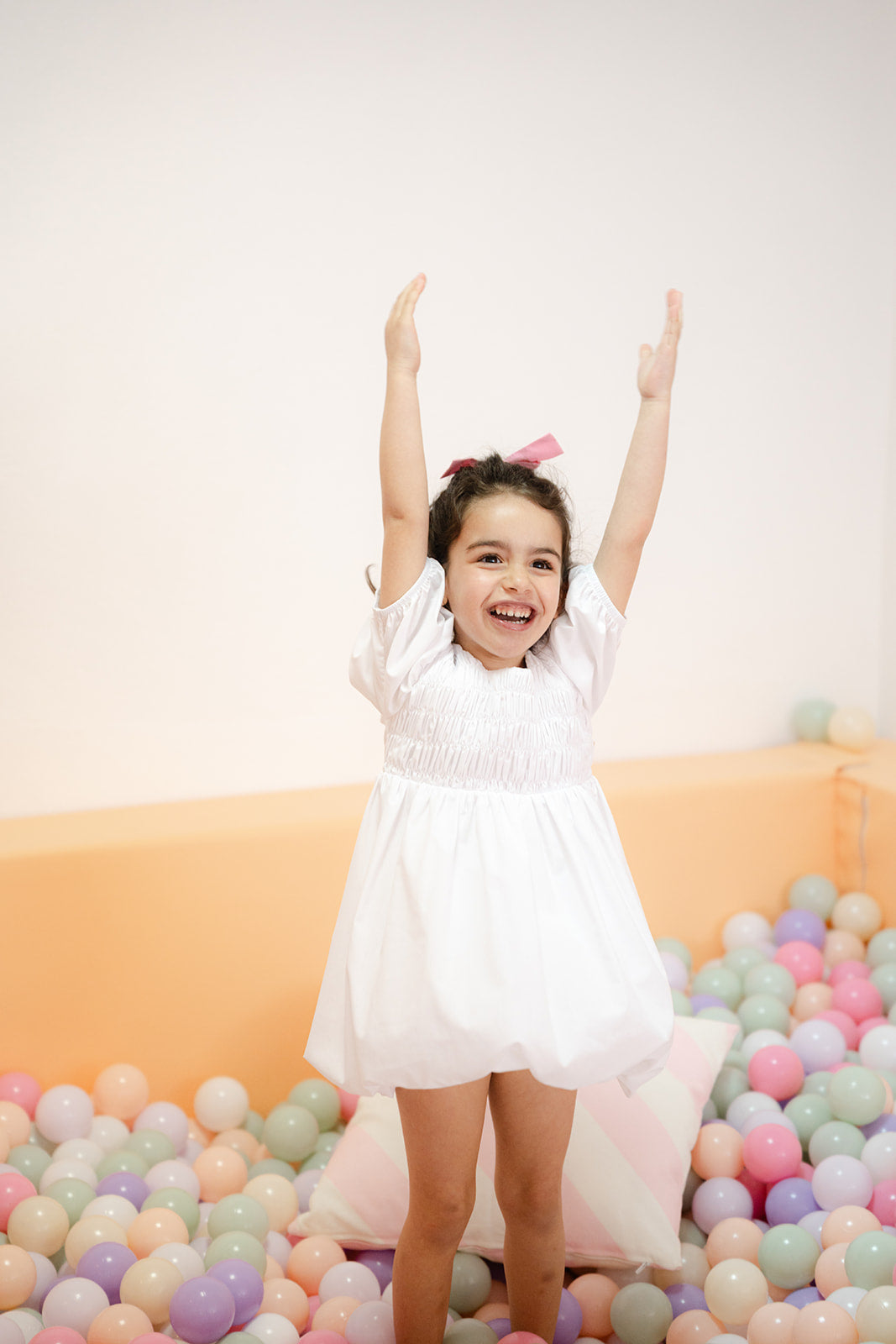 Vestido Branco Balão
