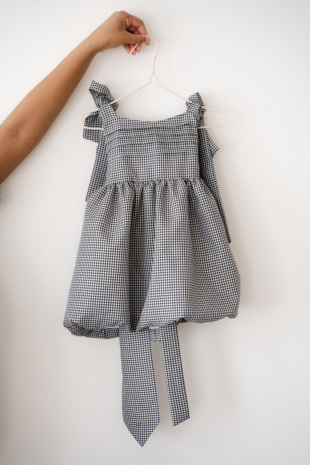 Vestido Vichy Laços