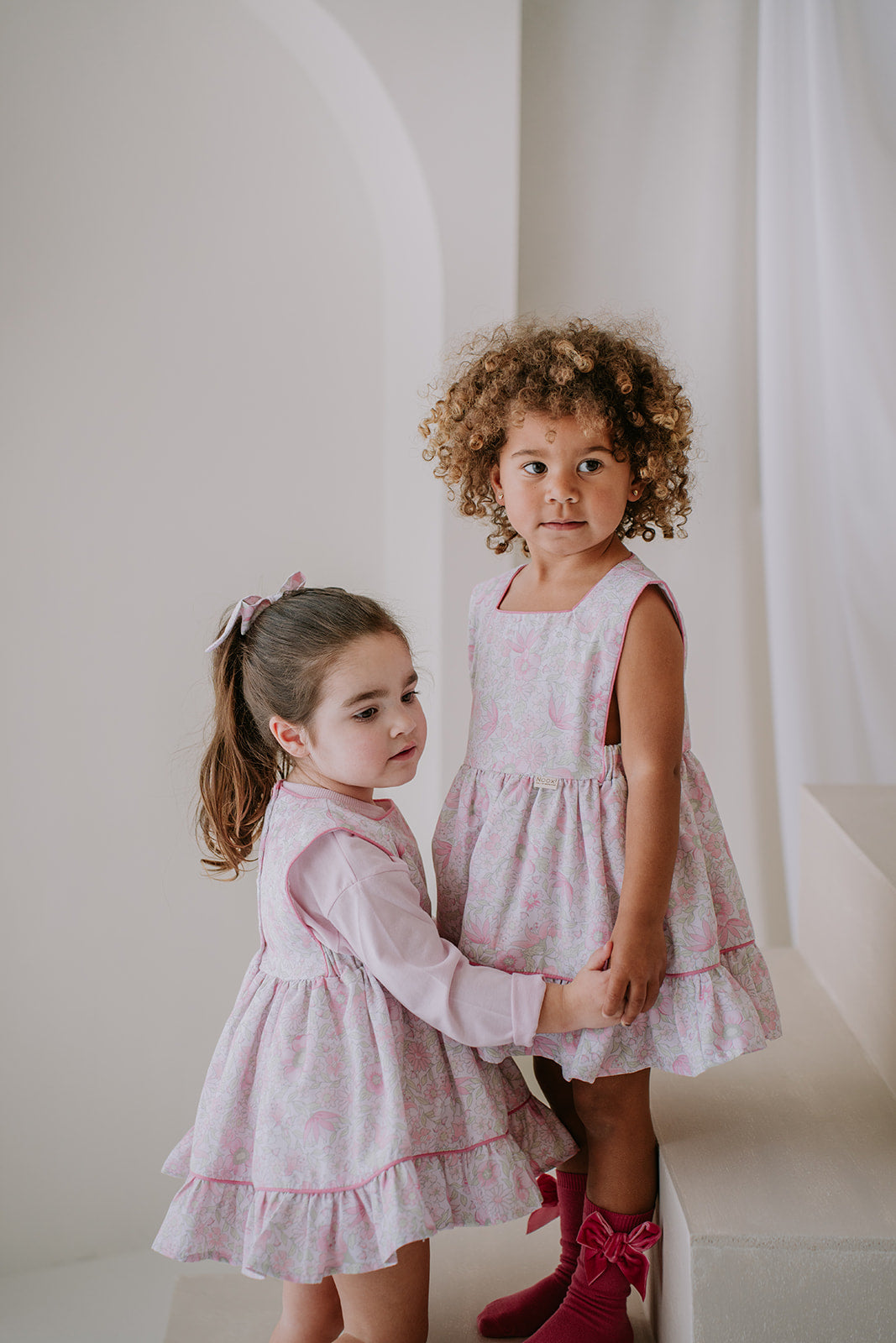 Vestido 3 em 1 - Floral Rosa