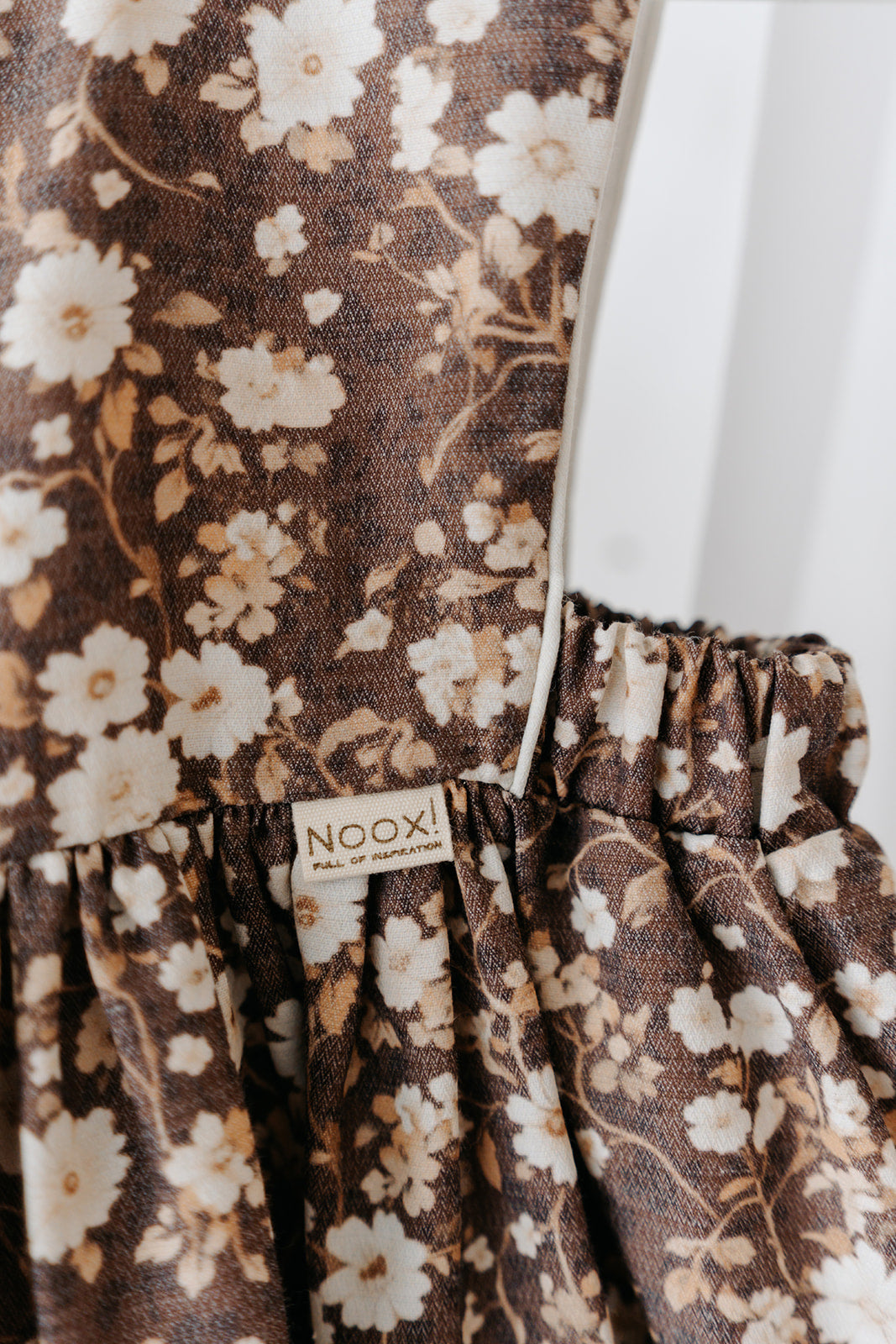 Vestido 3 em 1 - Floral Castanho