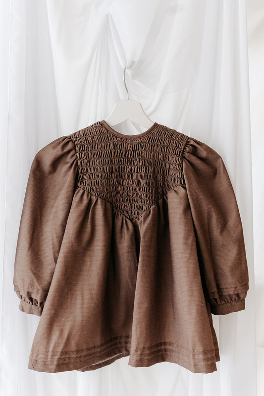 Vestido HUG - Castanho Chocolate