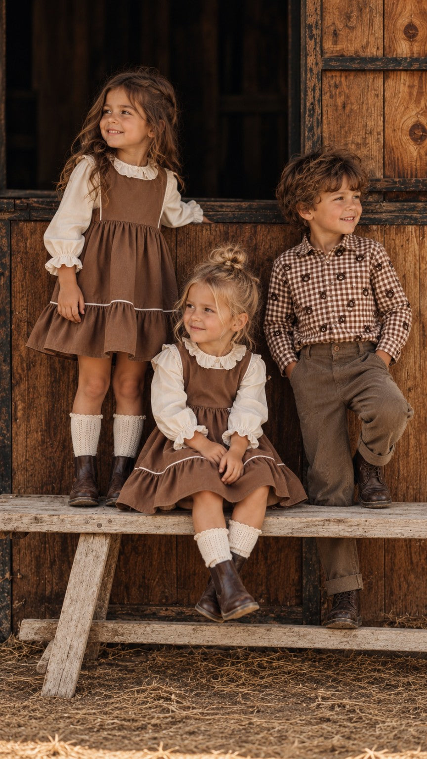 Pack de Irmãos Vestido LOF + Camisa