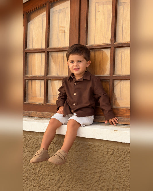 Camisa Chocolate 🤎