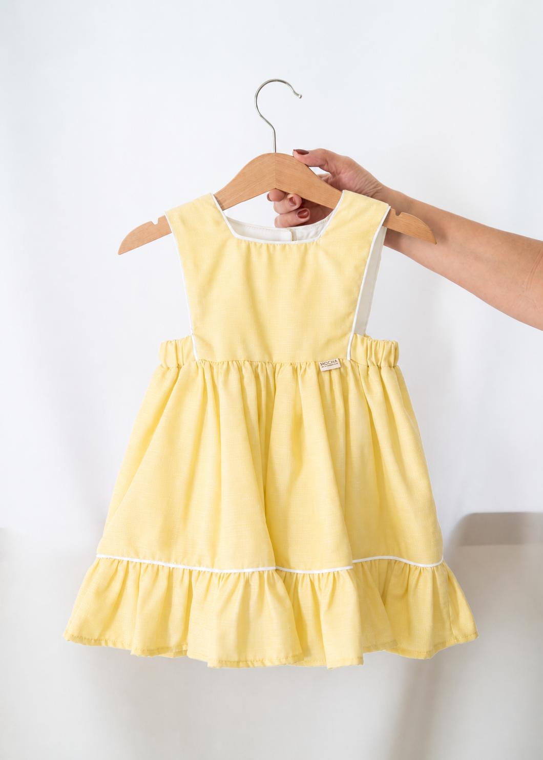 Vestido LOF 3 em 1 - Amarelo Manteiga