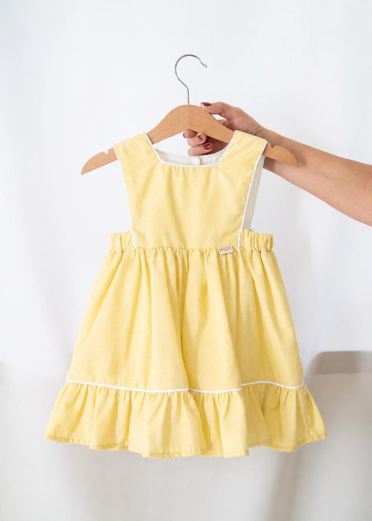Vestido LOF 3 em 1 - Amarelo Manteiga