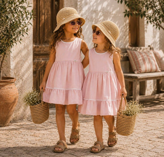 Vestido LOF 3 em 1 - Rosa Bebé
